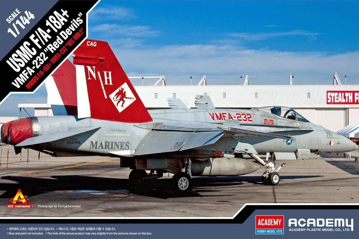 1/144 Academy F/A-18A+ VMFA-232 Red Devils 12627