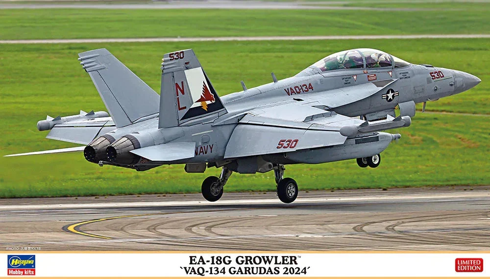 1/72 Hasegawa EA-18G Growler "VAQ-134 Garudas 2024" 2487