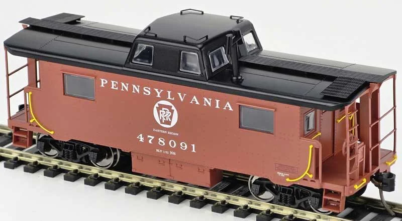 HO Bowser N8 Caboose PRR Circle Keystone Eastern Region Road #478091 - 43424