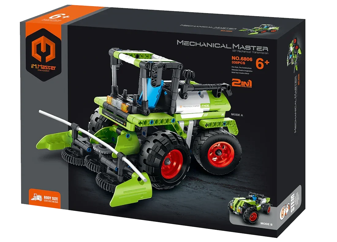 Mechanical Master Harvester + Tractor 2in1 (336 pcs) 6806