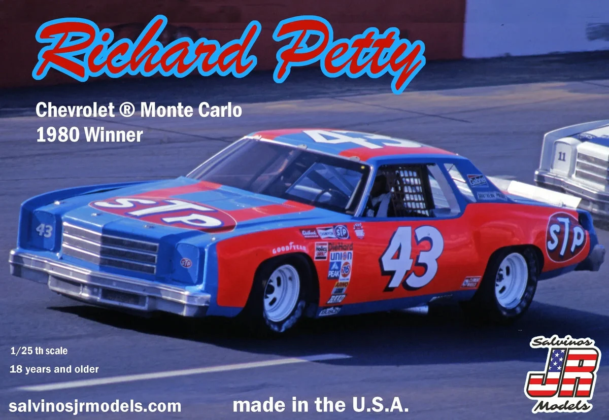1/25 Salvino Richard Petty 1980 Monte Carlo “Nashville Winner” 10751 - Salvino JR Models