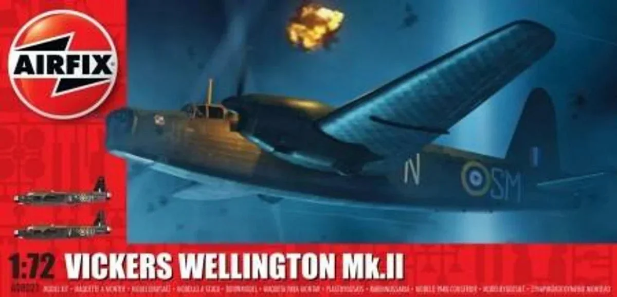 1/72 Airfix Vickers Wellington Mk II Bomber A08021