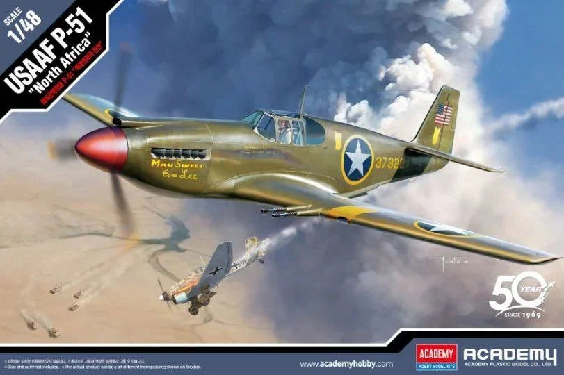 1/48 Academy USAAF P-51 "North Africa" 12338