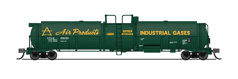 N Broadway Ltd Cryogenic Tank Cars Air Products (2-Pack) 3823