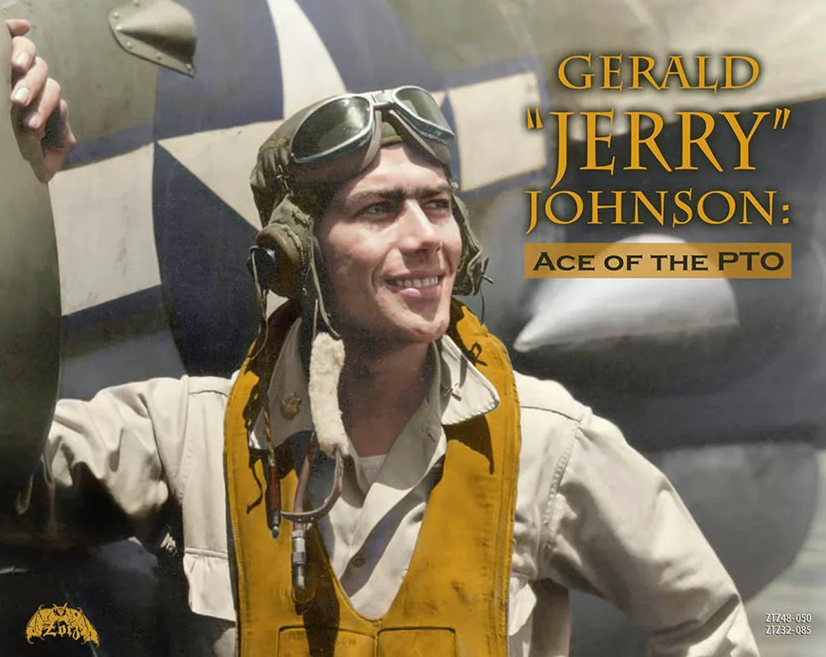 1/48 Zotz Decals P-38 / P-47 / P-40 Gerald Jerry Johnson Set 48050