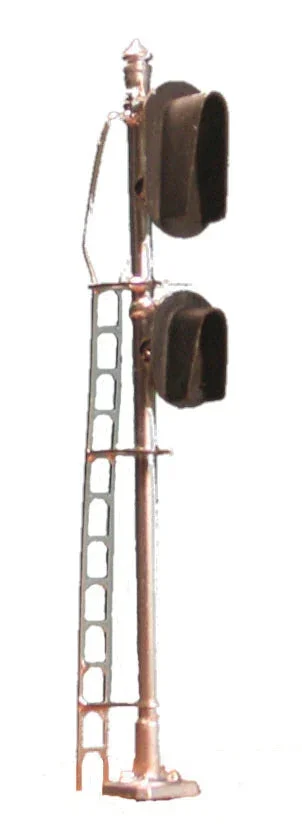 HO Tomar Vertical 3 Light Over 2 Light Signal w/Snow Hood 8671 - Tomar Industries