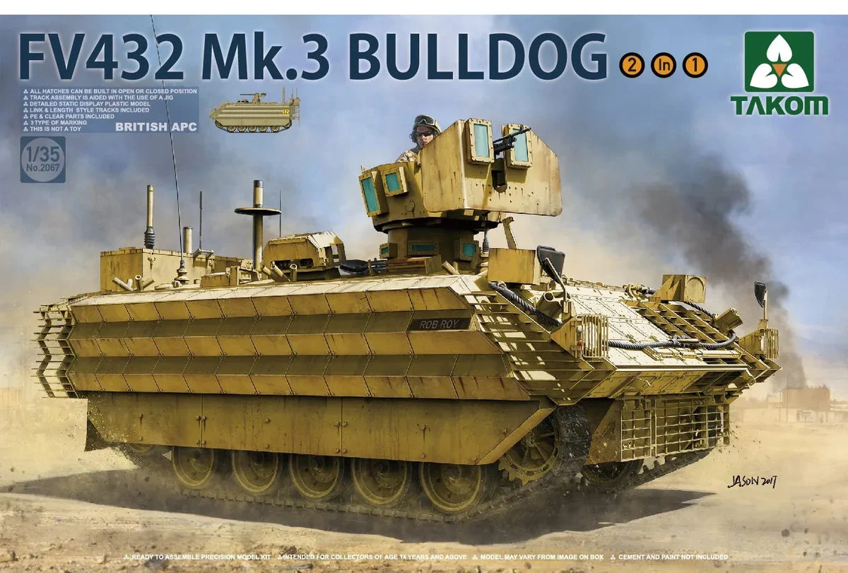 1/35 Takom FV432 Mk.3 Bulldog 2067 - Takom Models