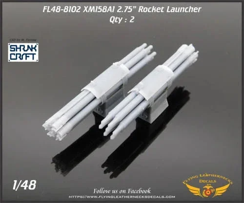 1/48 Flying Leathernecks XM158A1 2.75 Rocket Launcher 48-8102