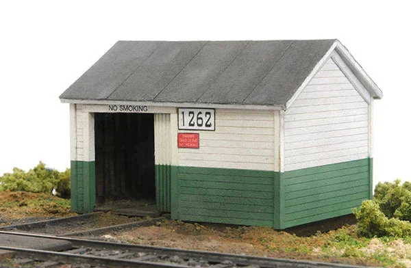 HO Banta Modelworks UP Section Car Shed #2017
