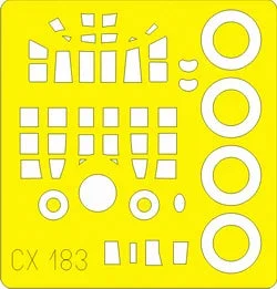 1/72 Eduard Paint Mask for HASEGAWA Ju 88G CX183