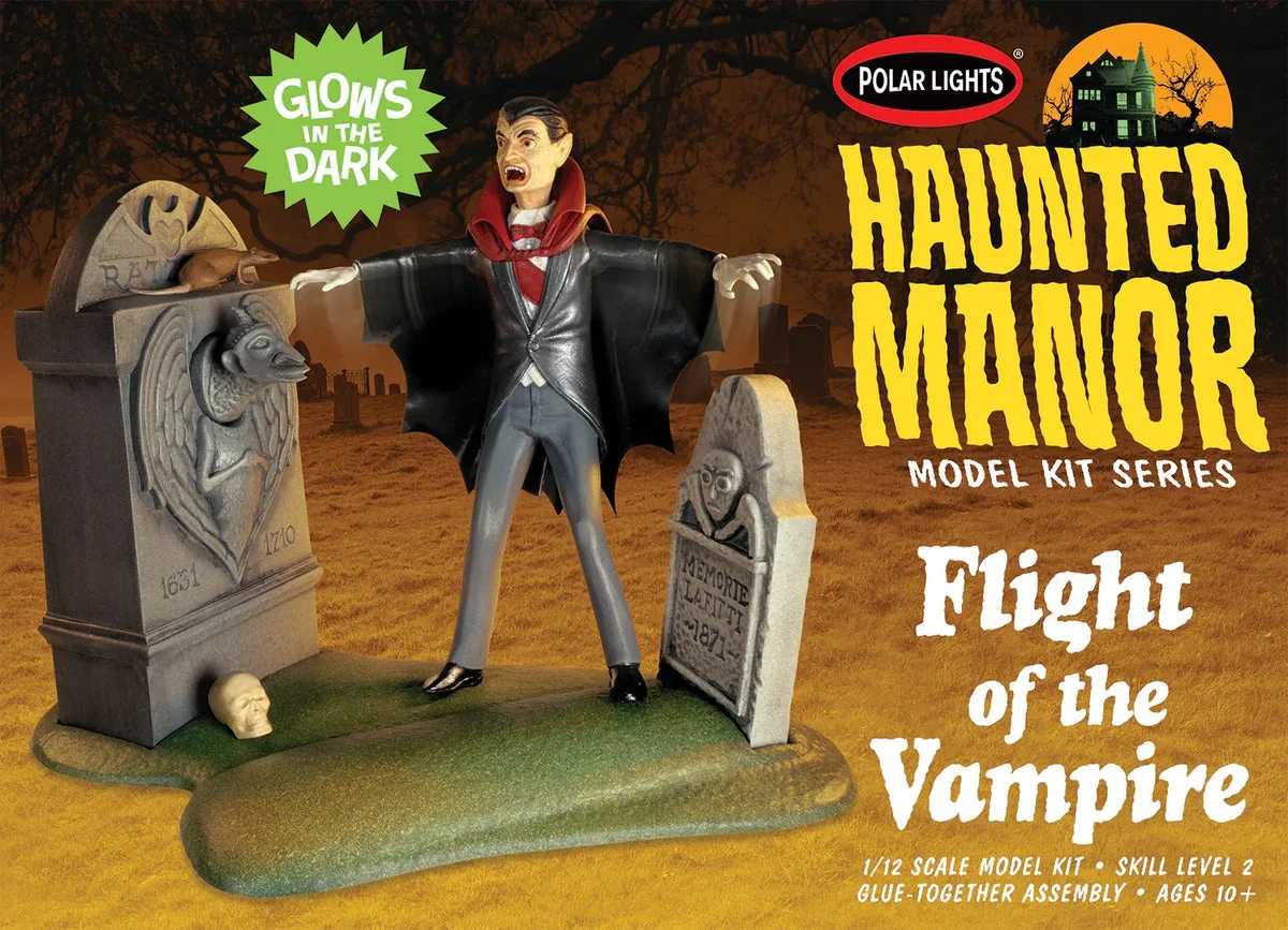 1/12 Polar Lights Haunted Manor: Flight of the Vampire 977