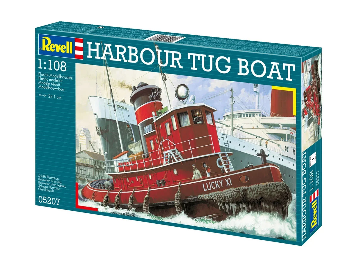 1/108 Revell Germany Harbour Tug Boat 05207 - Revell-Germany