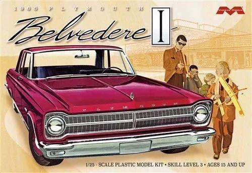 1/25 Moebius 1965 Plymouth Belvedere 1218 - Moebius Model