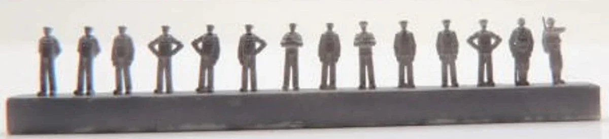 1/350 Black Cat Models Marine Nationale figure set 1 (x 84) AC350136a