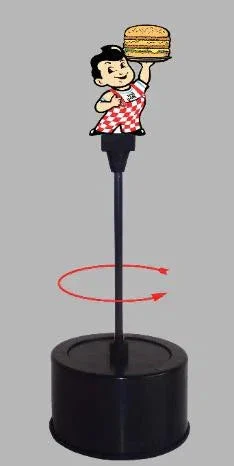O Miller Engineering Big Boy Rotating Sign 55-095
