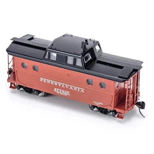 HO Bowser N5c Caboose PRR Early New York Zone Road #477825 - 43389