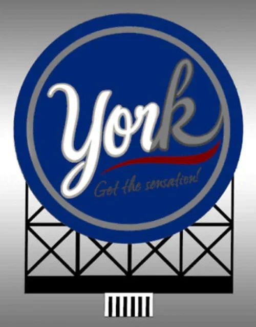 O/HO Miller Engineering Large York Peppermint Pattie Billboard 88-3851
