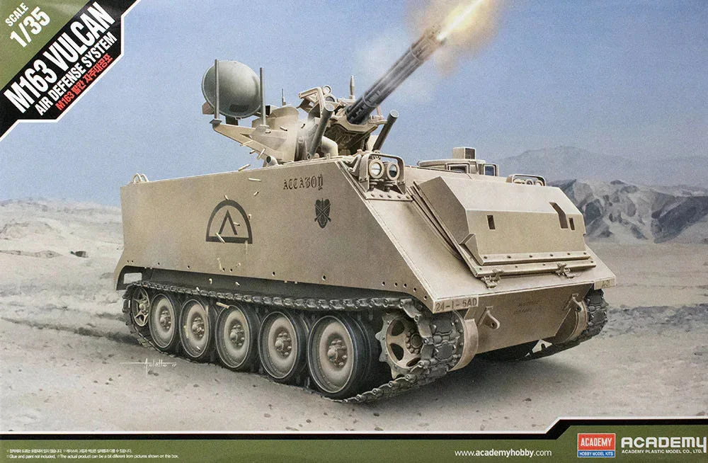1/35 Academy M163 Vulcan Air Defense System 13507 - Academy Models