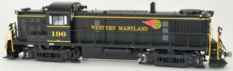 HO Bowser ALCo RS-3 Western Maryland As Delivered Cab #195 w/DCC & Sound 25235