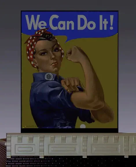 O/HO Miller Engineering Large We Can Do It! Billboard 88-3701
