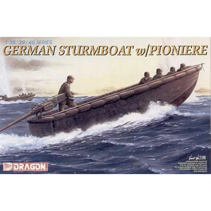 1/35 Dragon Model German Sturmboat w/Pioniere 6108 - Dragon Models