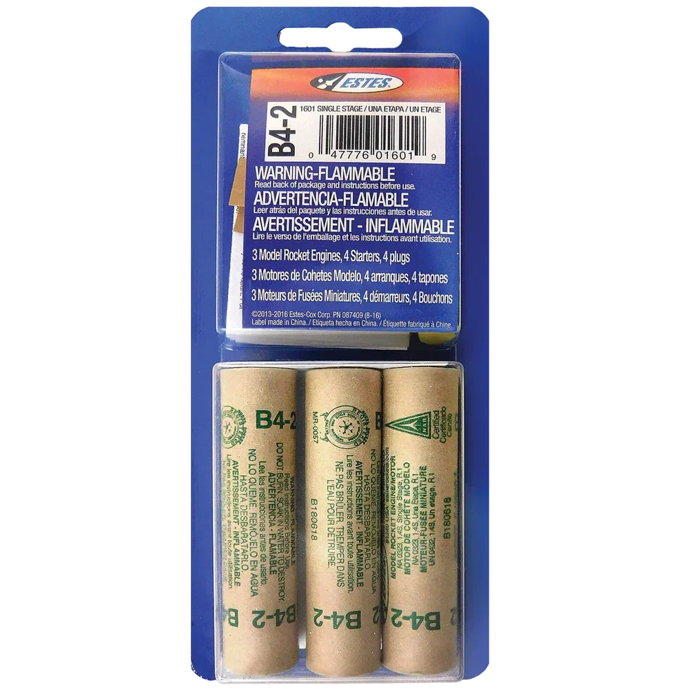Estes Rockets B4-2 Engines 010018