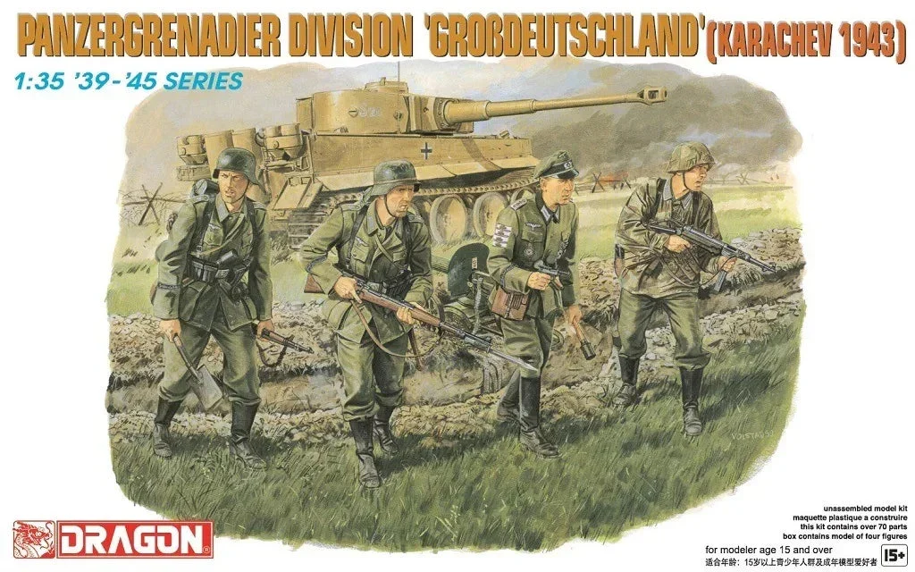 1/35 Dragon Model Panzergrenadier Division 'Großdeutschland' (Karachev 1943) 6124 - Dragon Models
