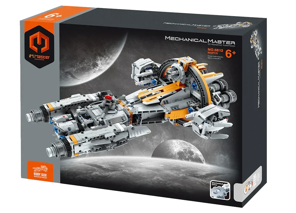 Mechanical Master Starcraft 955 Pieces 6812