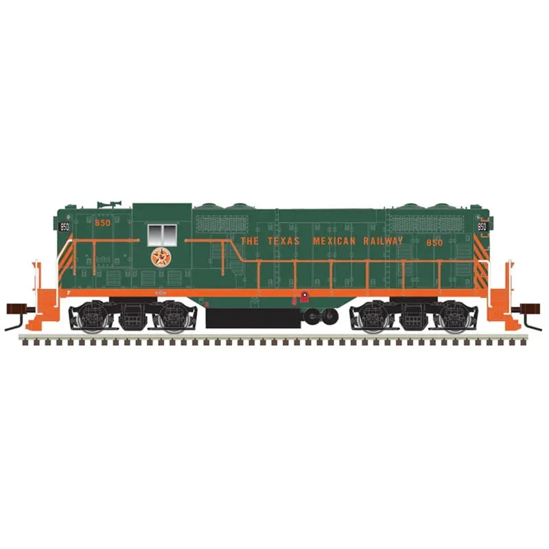 HO Atlas GP7 Silver Texas Mexican Railway 852 (Green/Orange) - 10003939