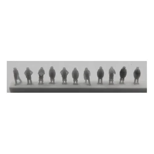 1/350 Black Cat Models Scale Royal Navy Sailors Heavy Weather or Winter Uniforms (X66) AC350128