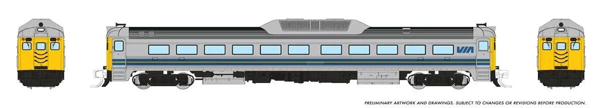 N Rapido Budd RDC-1 (Ph 2) (DC/Silent): VIA Rail - Early 516013