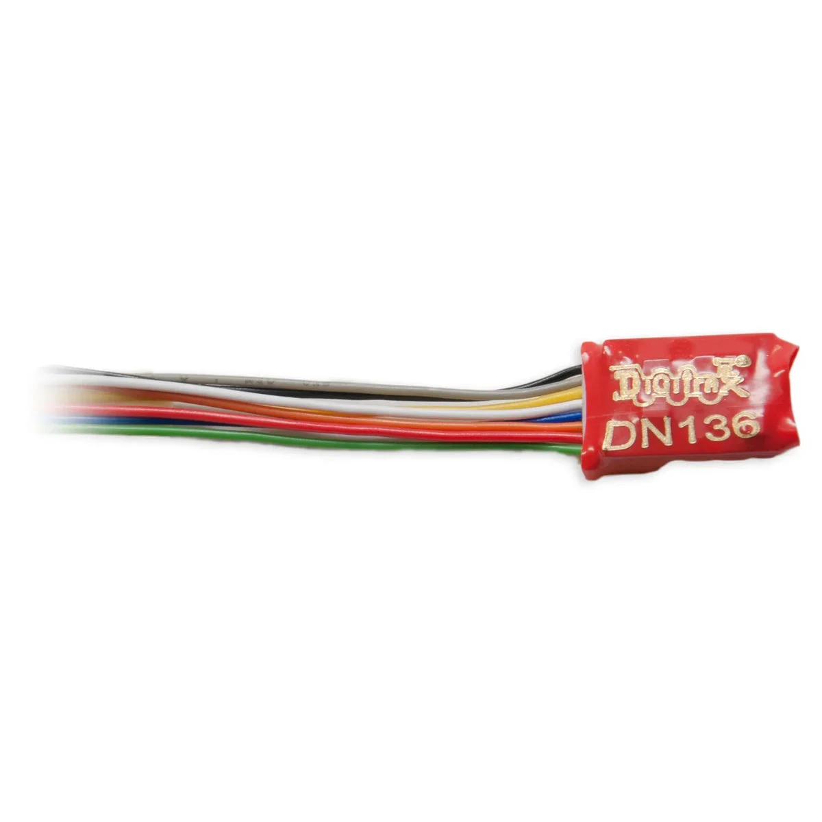 Digitrax DN136D 1 Amp N/HO Scale Wired Mobile Decoder 5076