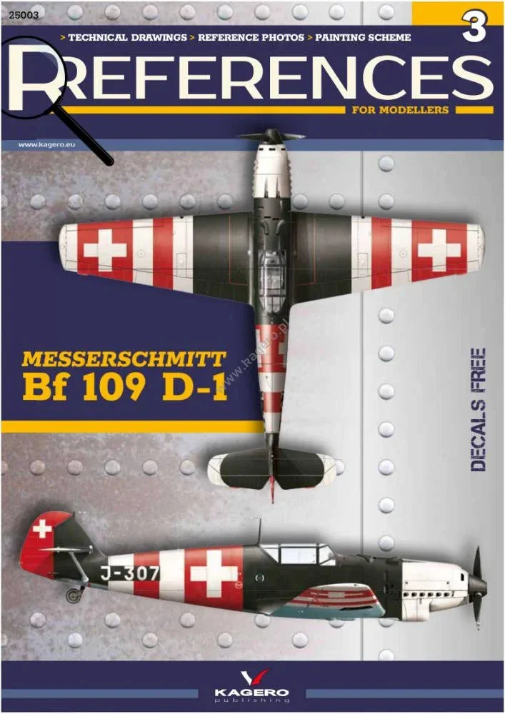 Kagero Publishing Messerschmitt Bf 109 D-1 Book 25003
