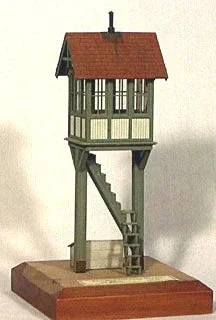 HO Banta Modelworks Elevated Crossing Shanty #2024