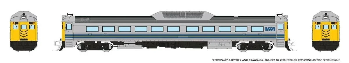 N Rapido Budd RDC-1 (Ph 2) (DC/DCC/Sound): VIA Rail - Early 516513