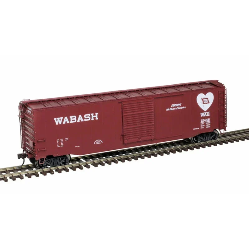 HO Atlas 50' Postwar Single Door Box Car Wabash #21548 - 20007521