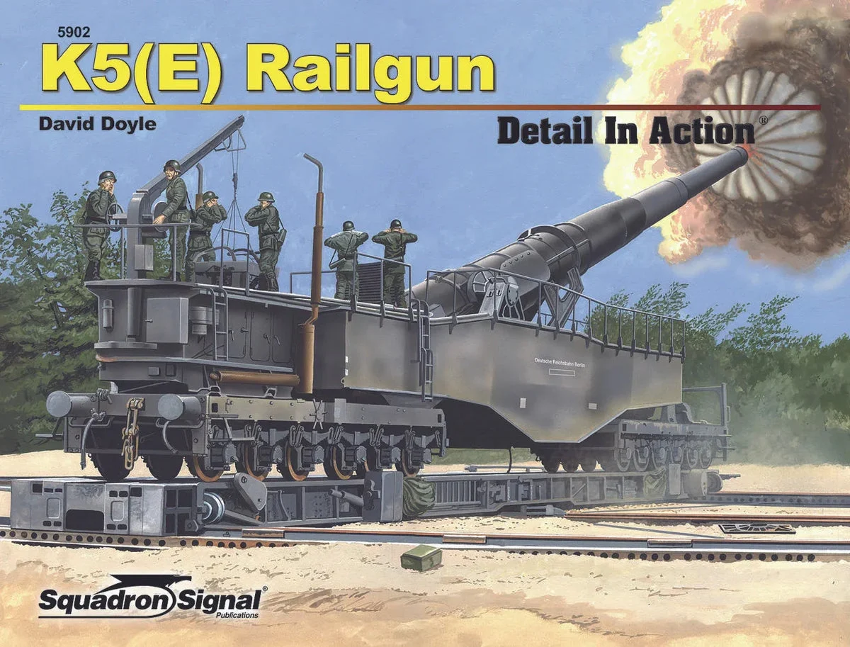 Squadron Signal K5(E) Railgun Detail In Action 5902 - Squadron Signal Publications