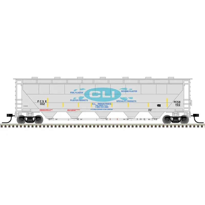 N Atlas Trinity PD5000 Covered Hopper CLI Industries [FCSX] #103 - 50005669