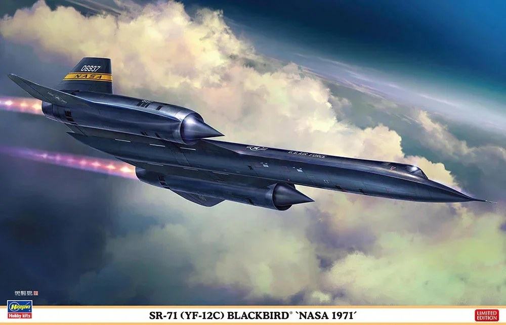 1/72 Hasegawa SR-71 (YF-12C) Blackbird 'NASA 1971' 2486