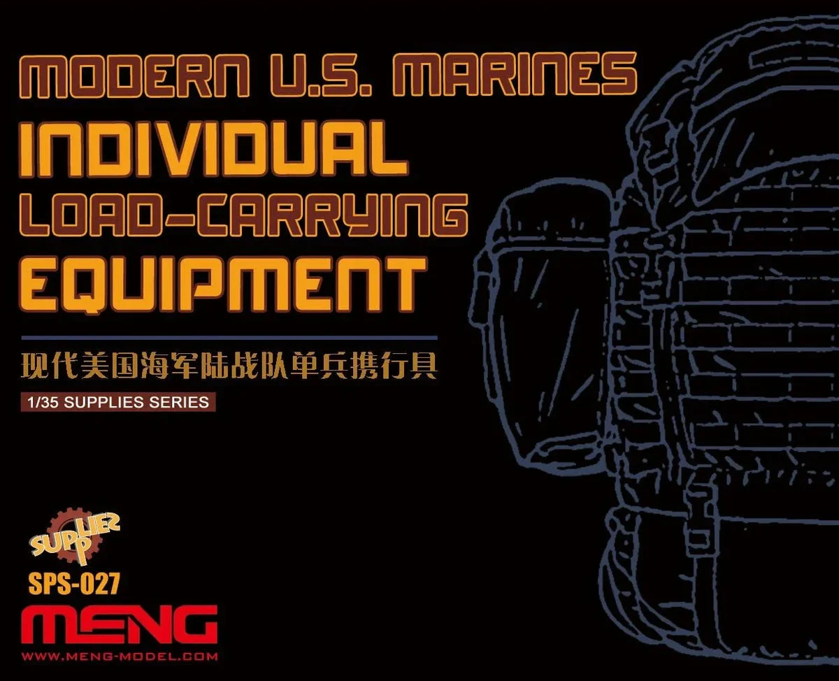 1/35 Meng Modern U.S. Marines Individual Load-Carrying Equipment SPS027