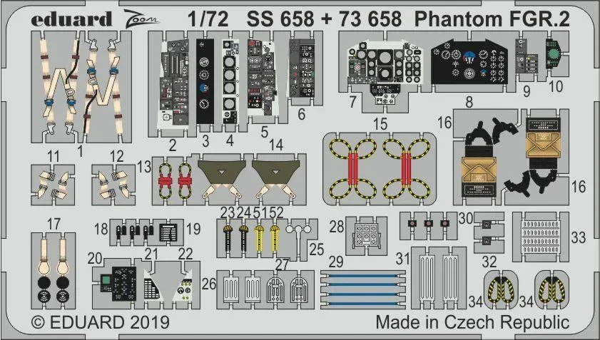 1/72 Eduard Phantom FGR.2 for AIRFIX SS658
