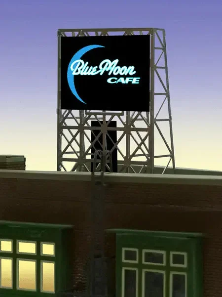 N/Z Miller Engineering Blue Moon Cafe Billboard 338960