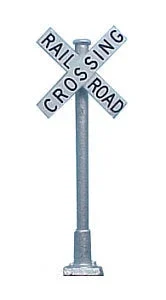 HO Tomar Railroad Crossing Sign (1 Pair/pkg) 868 - Tomar Industries
