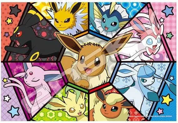 Ensky Puzzles Eevee Friends Artcrystal Puzzle 52742 - Ensky Puzzles & Paper Theater