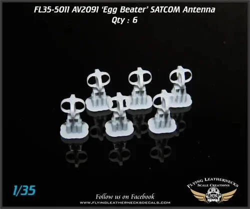 1/35 Flying Leathernecks AV2091 Egg Beater SATCOM Antenna 35-5011
