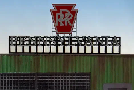 N/HO Miller Engineering Small Pennsy-RR Billboard 4282