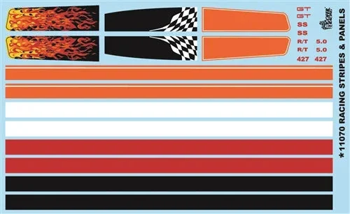 1/24-1/25 Gofer Racing Stripes and Panels 11070