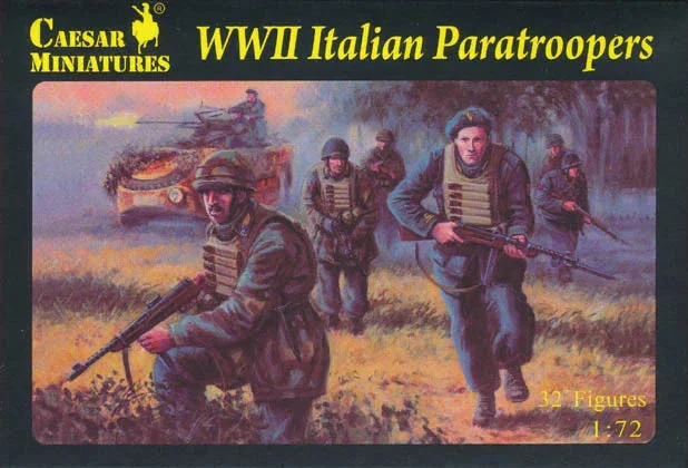 1/72 Pegasus WWII Italian Paratroopers C075