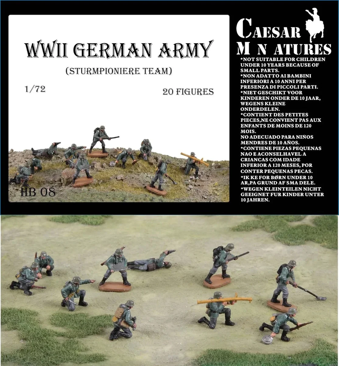 1/72 Pegasus WWII German Army Stturmpioniere HB08