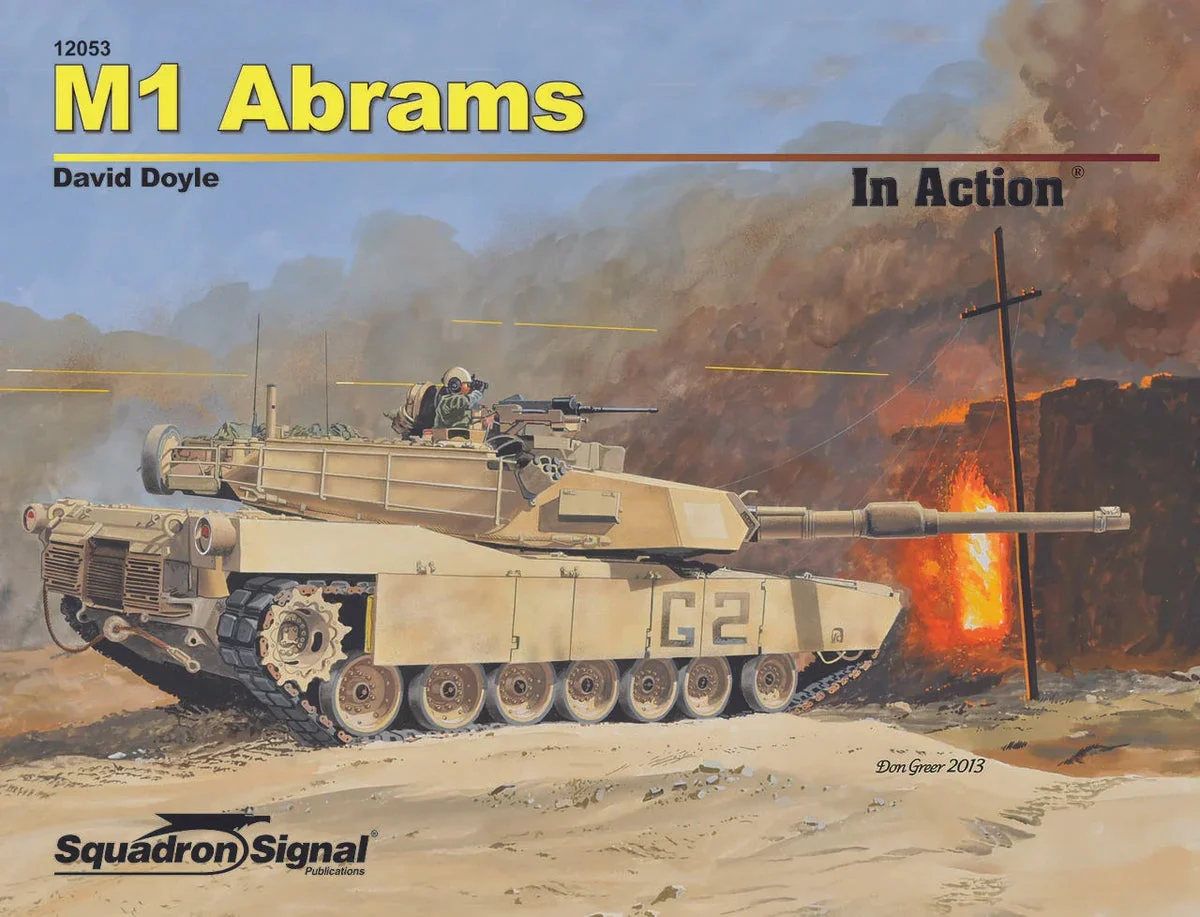 Squadron Signal M1 Abrams In Action 12053 - Squadron Signal Publications